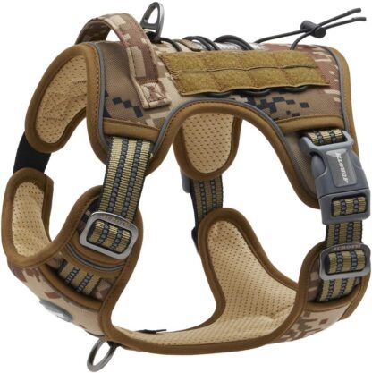 AUROTH Tactical Dog Harness for Small Medium Dogs